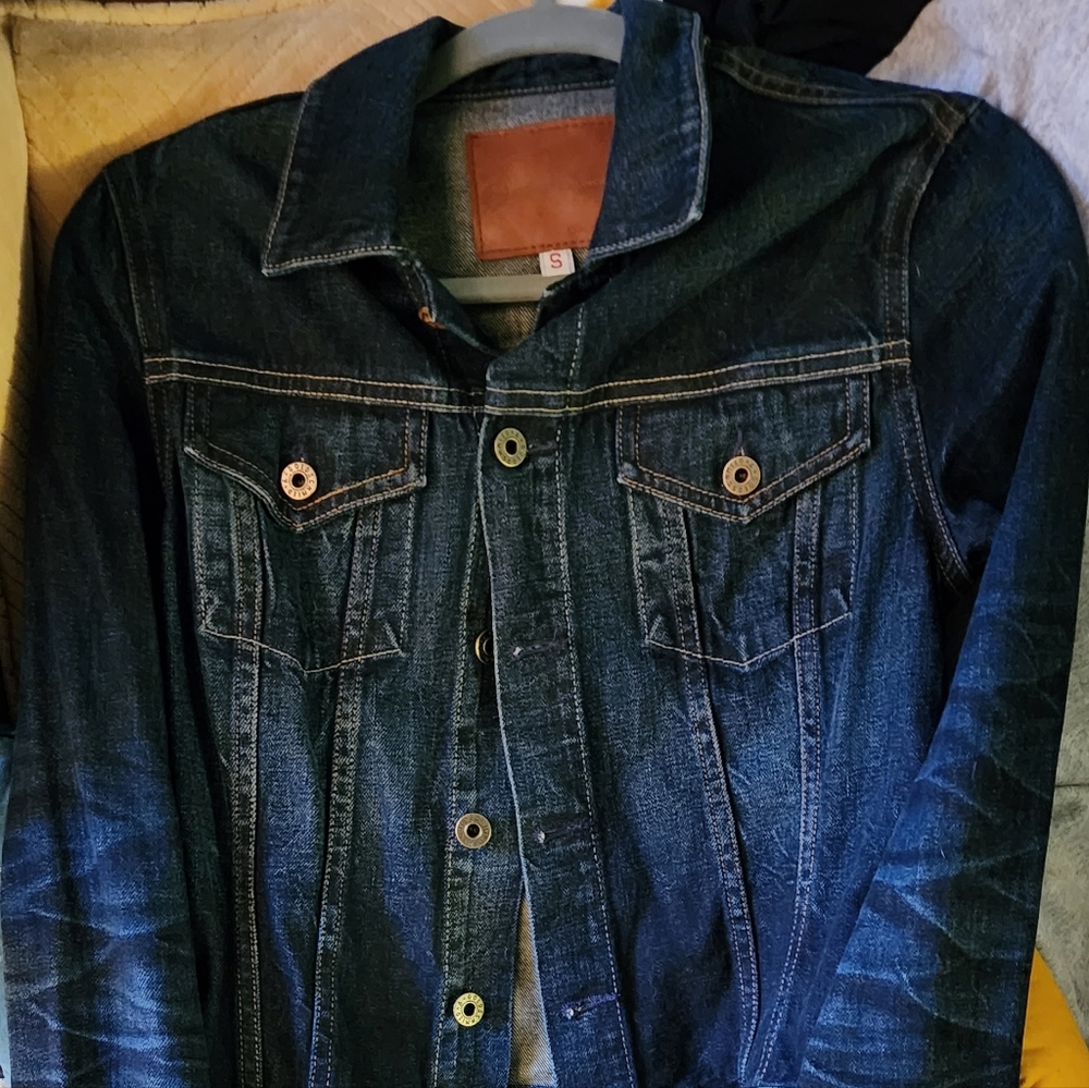 AG ADRIANO GOLDSCHMEID Denim Ladies Jacket sz small